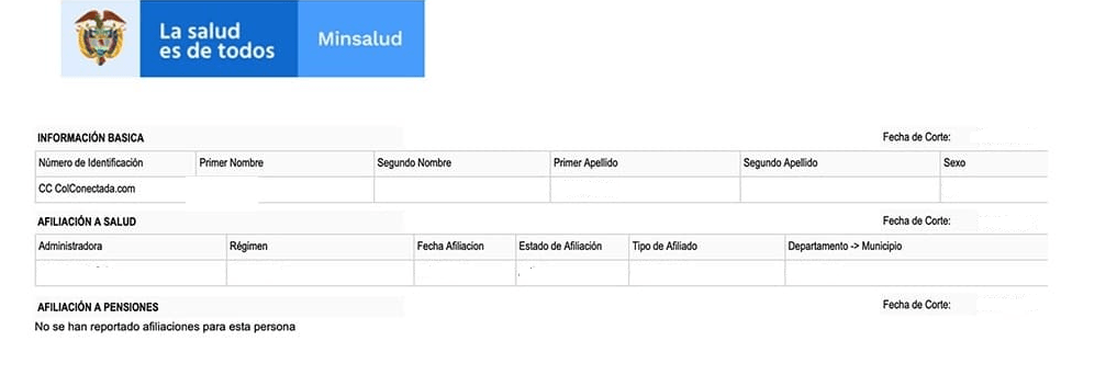 Como Consultar Afiliacion A Eps