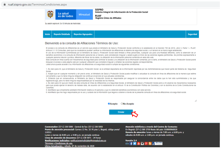 Consultar El Ruaf